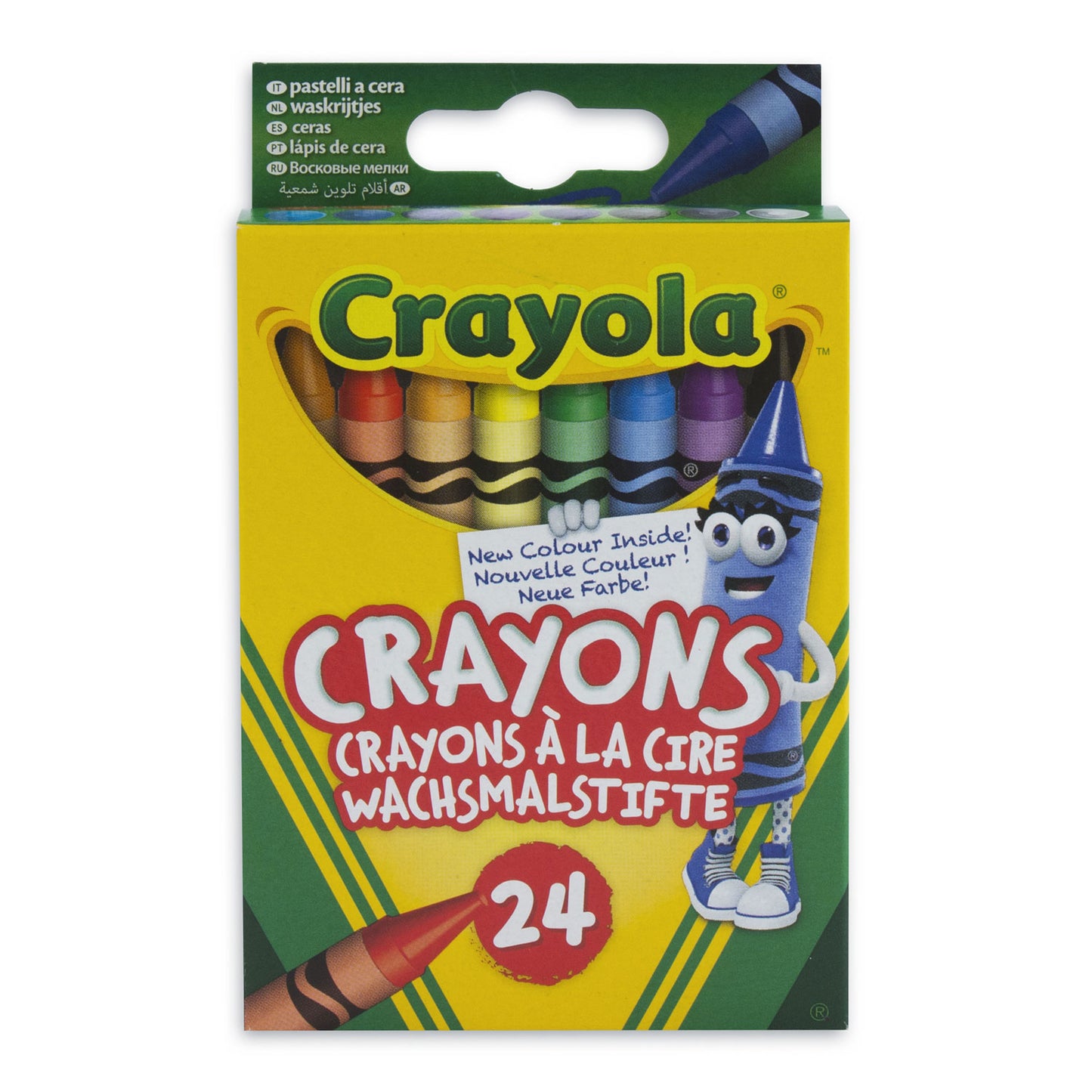 Crayola Crayons di cera, 24 °.