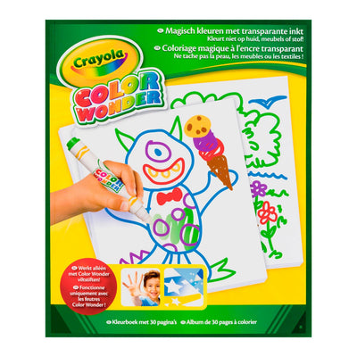 Bloque de dibujo Wonder Wonder de Crayola Color, 30 páginas