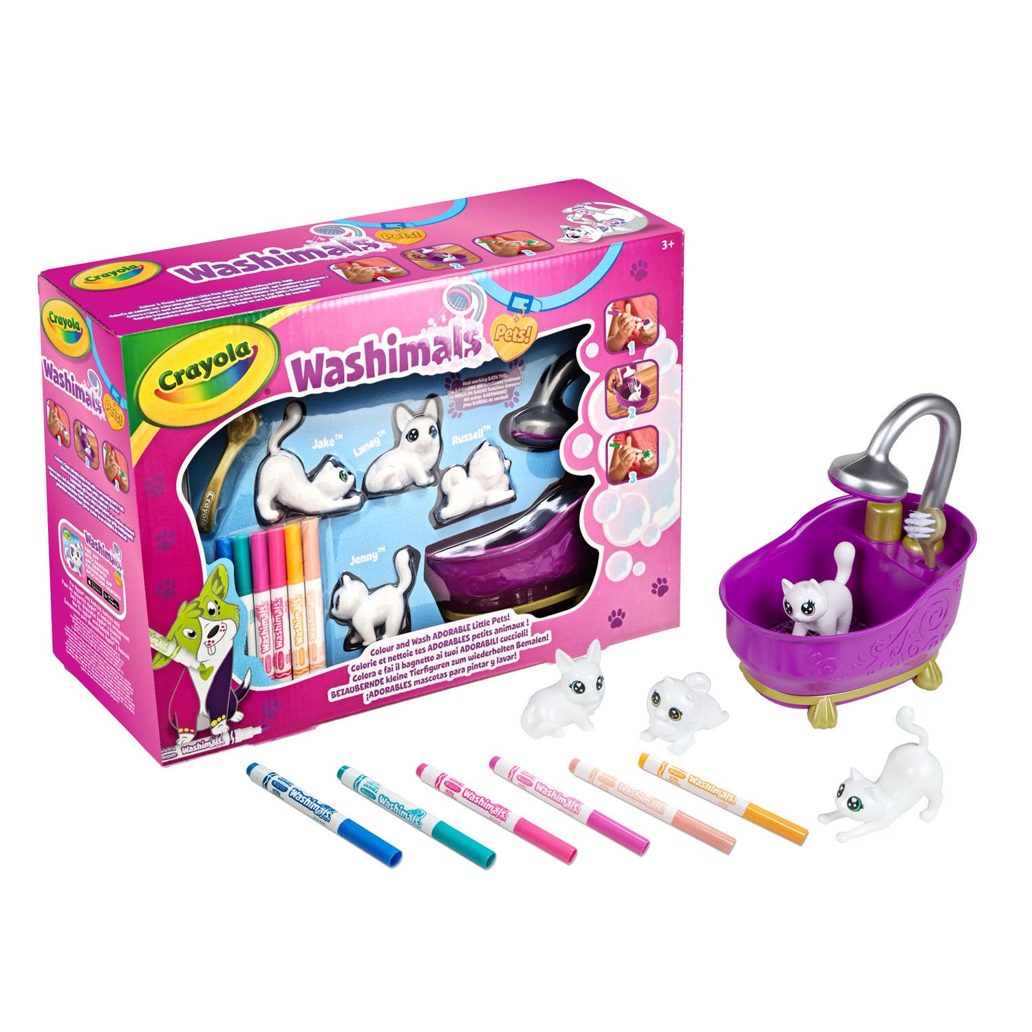 Mascotas crayola washimals