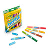 Penne in feltro a doppio lato crayola, 10st.