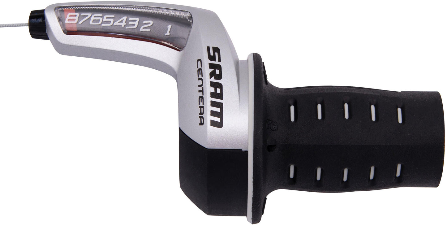 Sram Twist Grip Shift. Centerna 8-SP a destra