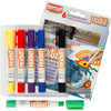 Playcolor® vernice per tessuti playcolor, l: 14 cm, vari colori, 5 g, 6 pezzi 1 scatola