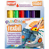 Playcolor® vernice per tessuti playcolor, l: 14 cm, vari colori, 5 g, 6 pezzi 1 scatola