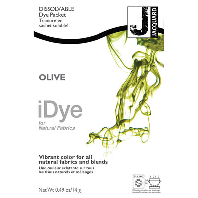 Idye para telas naturales, oliva (249), 14 gr 1 caja