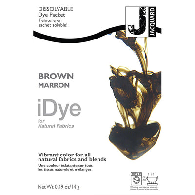 Idye para telas naturales, marrón, 14 gr 1 caja