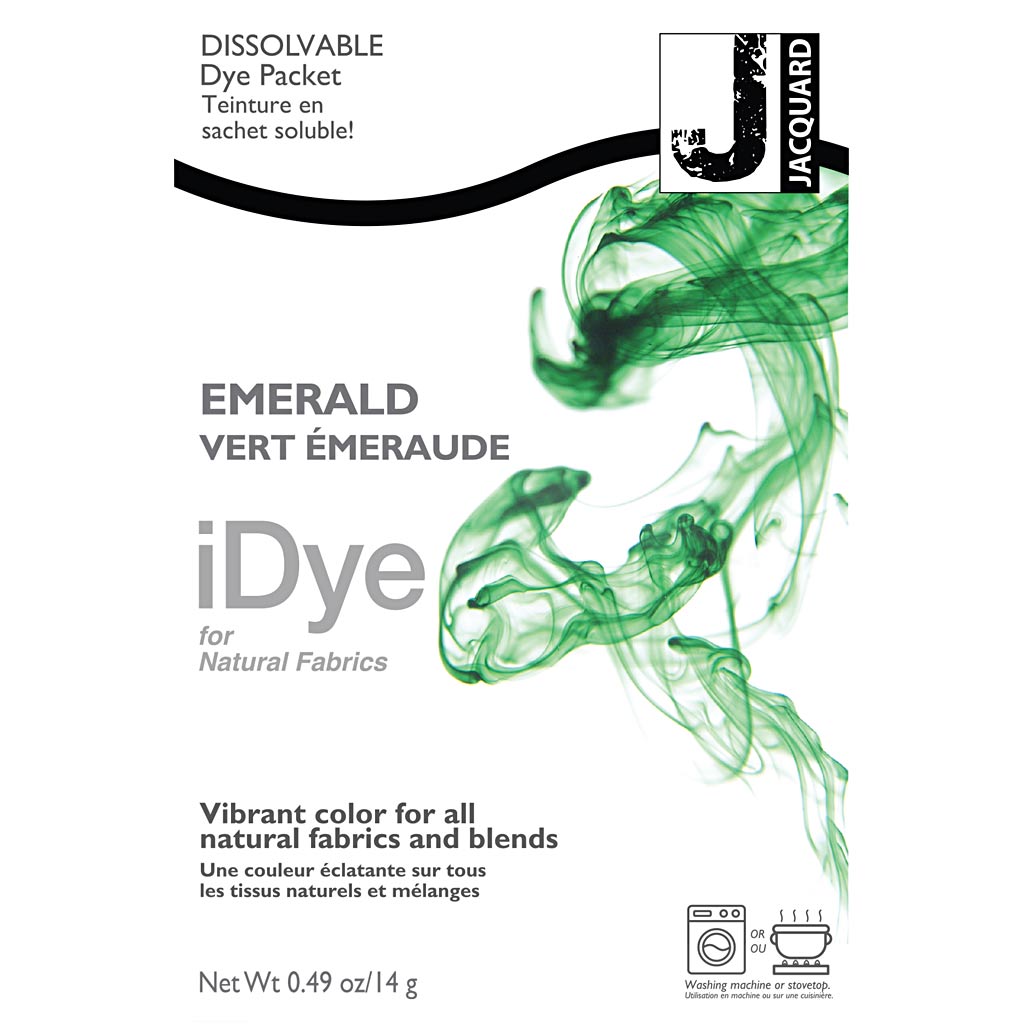 Idiota per tessuti naturali, smeraldo, 14 gr 1 scatola