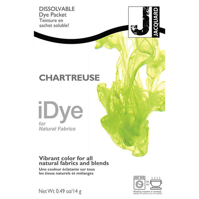 Idye para telas naturales, verde claro, 14 gr 1 caja