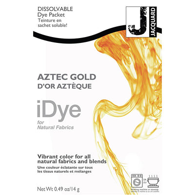 Idye para telas naturales, oro, 14 gr 1 caja
