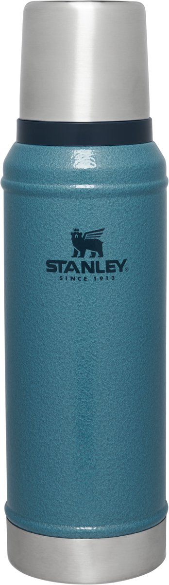 Thermos Stanley classico leggendario da 750 ml - mantiene caldo o freddo per 20 ore - a prova di perdite - lavabile in lavastoviglie - senza BPA - per caffè, tè e altro - thermos in acciaio inossidabile - lago hammertone