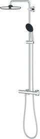 Grohe vitalio start system 250 quickfix rain shower set start with hand shower and thermostatic tap - 2 positions - chrome