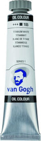 Van Gogh • pintura al óleo tubo 20ml blanco titanio (aceite de cártamo) 105