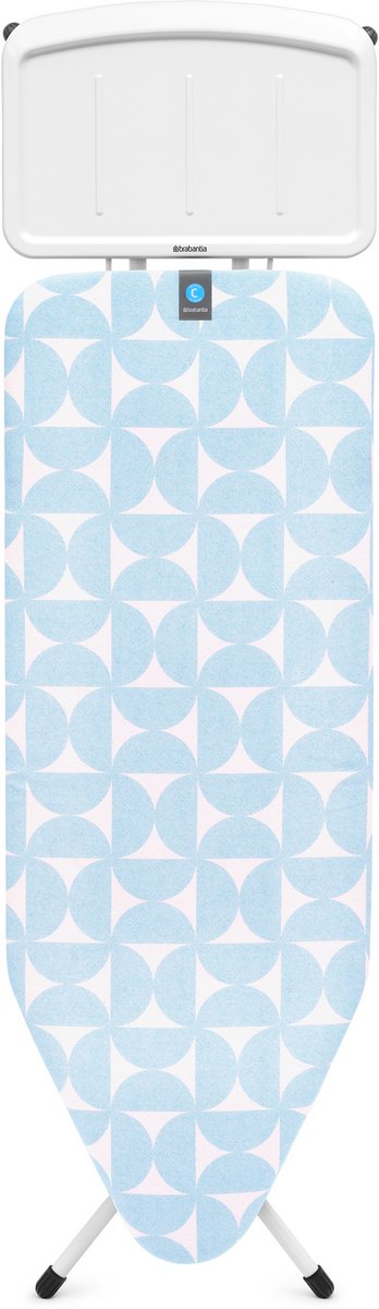 Tabla de planchar Brabantia c - para generador de vapor - 124x45cm - brisa fresca