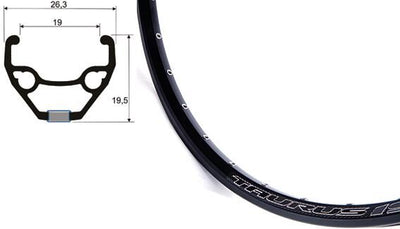 Ryde Rim Taurus 19 DV 19-559 36H B
