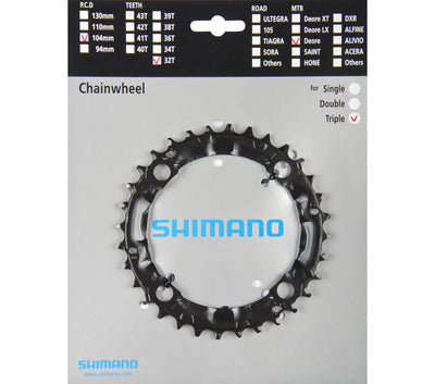 Shimano - Catena Top 44T DEORE FC -M480 - Black