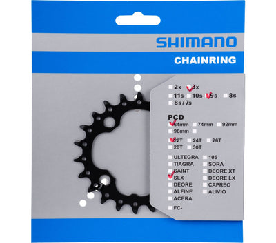 Shimano Chain Top Deore 10V 24T Y1RP24000 M617 Negro