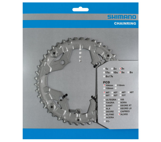 Shimano - Catena Top 44T Alivio FC -T4060 9 Velocità - Silver