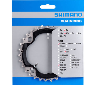 Shimano Chain Top Deore 10V 30T BCD 96MM Y1WC98010 M6000