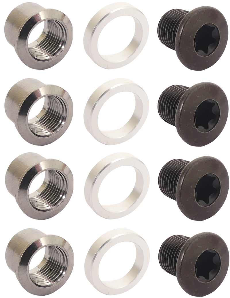 Shimano slx chainring bolts for fc-m7100-2 m7120-b2 (4 pieces)