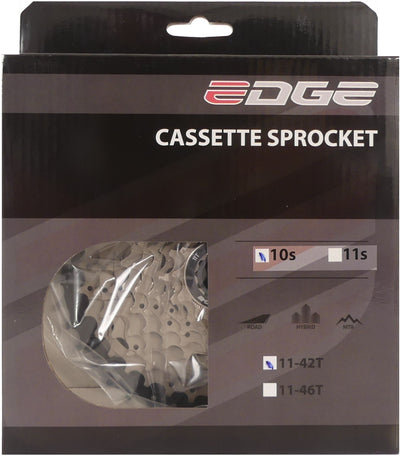 Cassette de borde de 10 velocidades CS-M6010 11-42T Silver Black