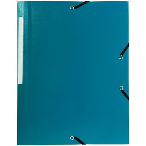 Carpeta 3 solapas exacompta a4 verde