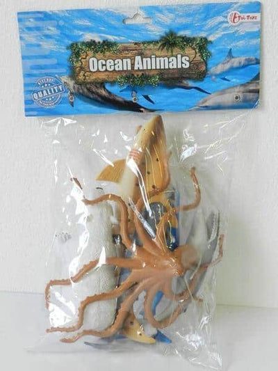 Jonotoys Ocean Animals 5 pezzi in tasca