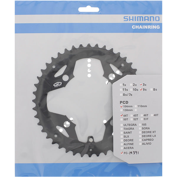 Shimano Chain Top 44T ACERA FC-M391 M430 Negro