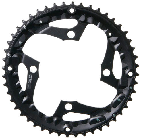 Shimano kettingblad 44t fc-t521 44t-ae non series - kettingrand - zwart