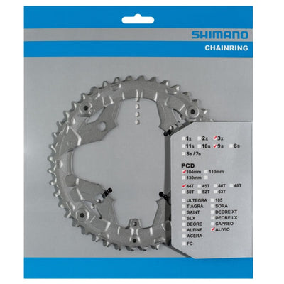 Shimano-Chain Top 44T Alivio FC-T4060-Silver (per 44-32-22t)