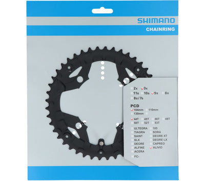 Shimano Chain Top 44T Alivio FC-T4010 Negro