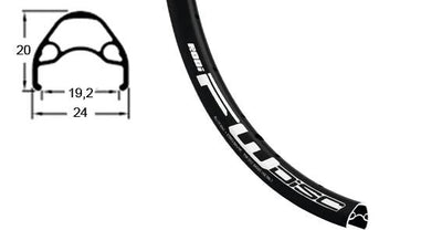 Rodi ciclismo cerchio rodi fw disc cerchio rodi fw-disc alu sv 19-622 36h b