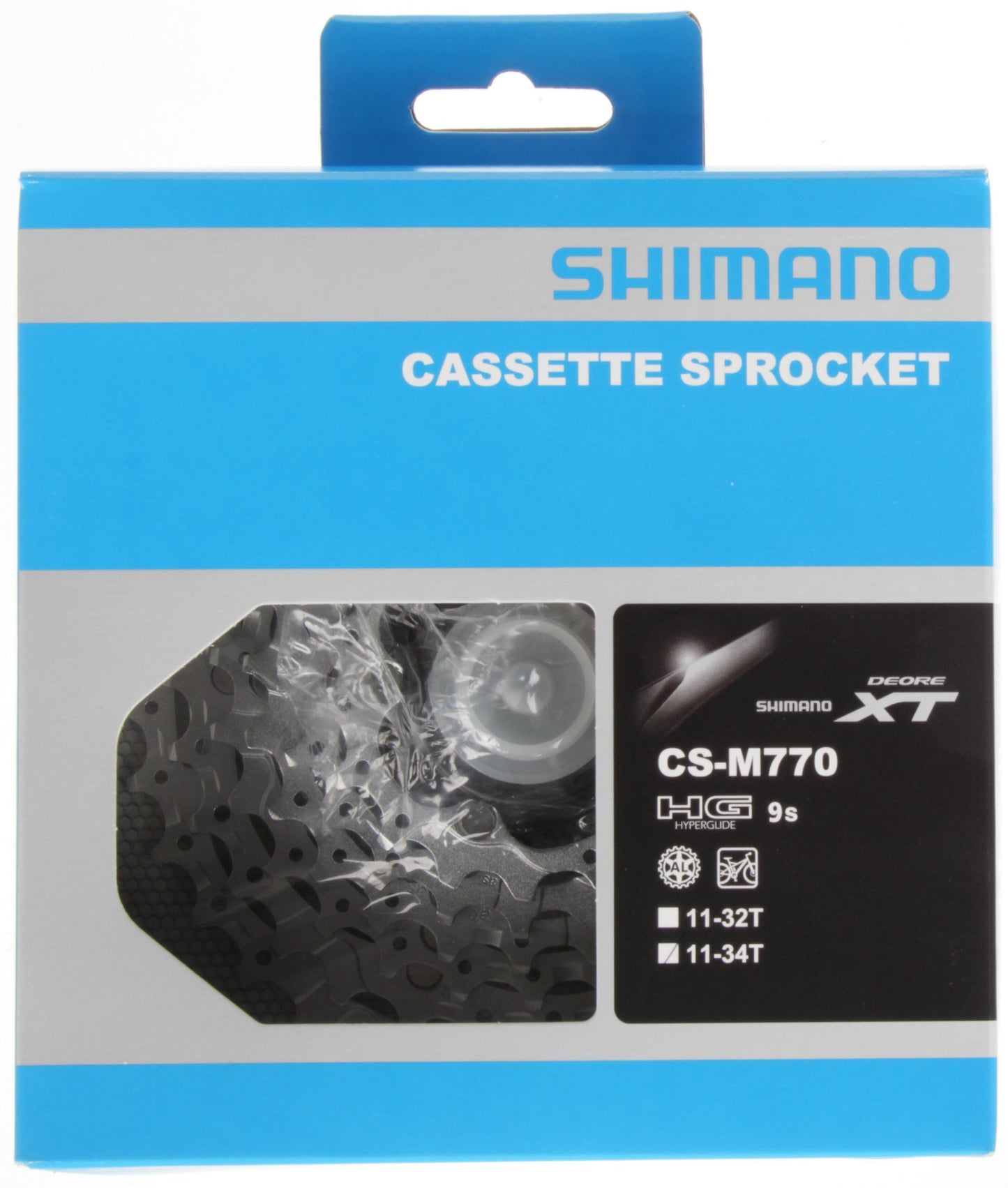 Shimano Deore XT CS-M770 11-34 9 Velocità
