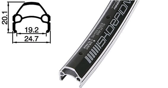 Ciclaggio Rodi Rodi Velg Skorpion Rodi Rim Skorpion Alu DV 19-559 32H B