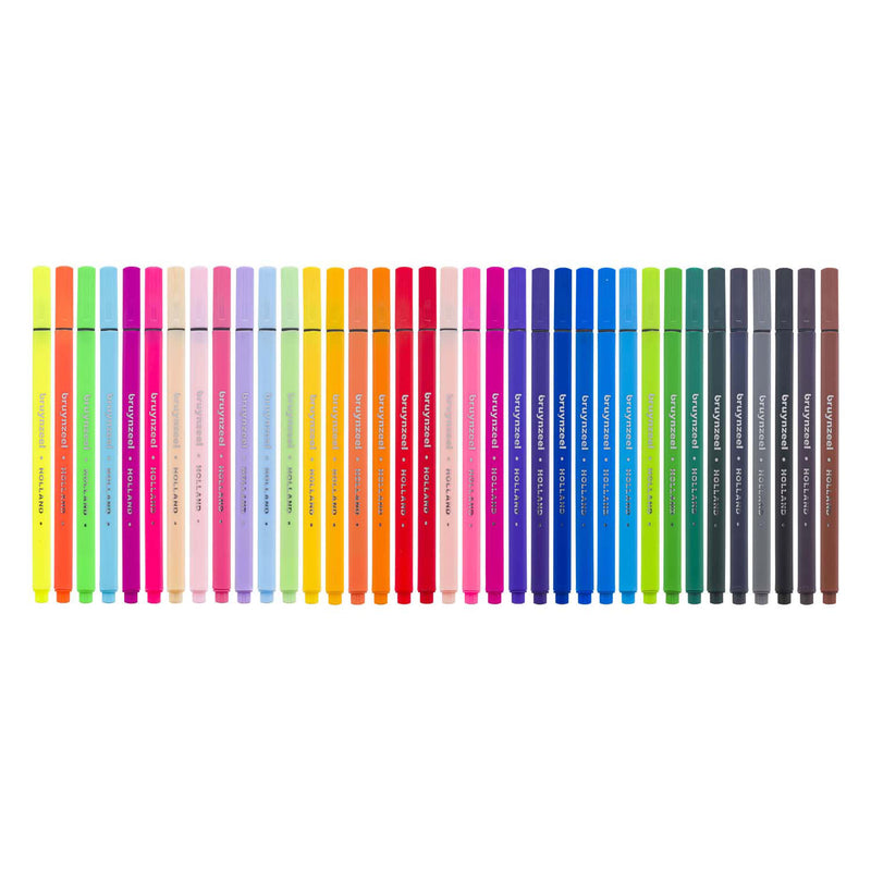Bruynzeel fineliner set 36 kleuren