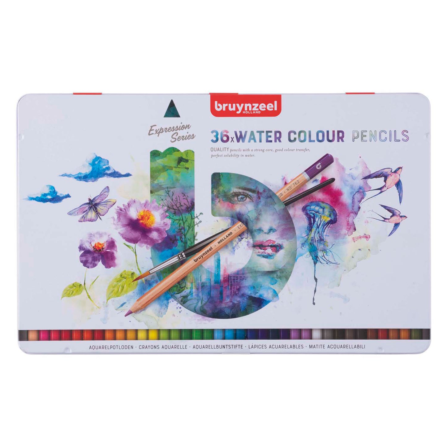 Bruynzeel Expression Aquarel Pencils Blik 36