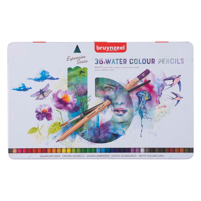 Expression Bruynzeel Aquarel Pencils Blik 36