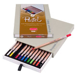 Bruynzeel design pastelpotlood box, 12 kleuren - afbeelding 1