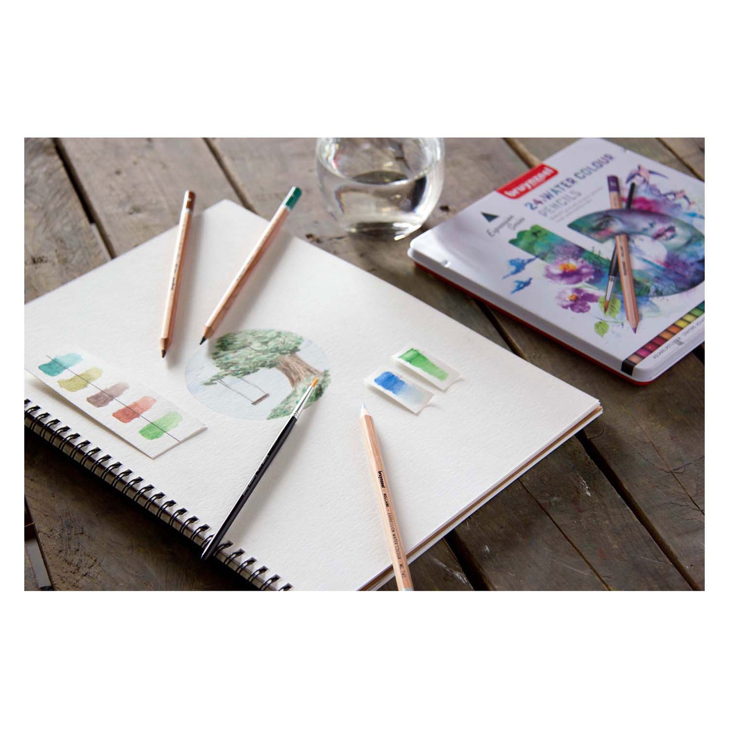 Bruynzeel Expression Aquarel Pencils Blik 24