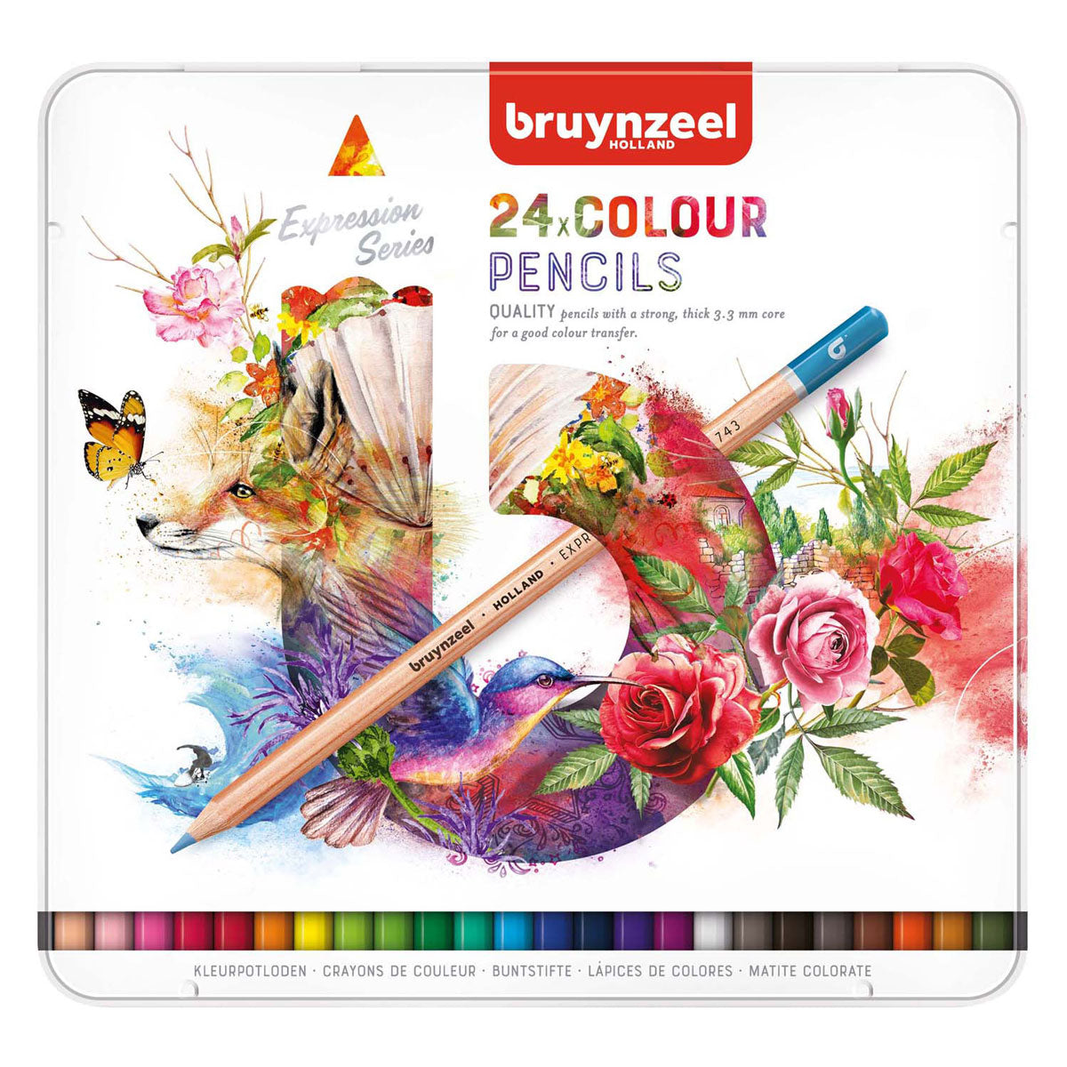 Bruynzeel Expression Lápices de colores se ven 24