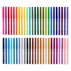 Penne in feltro Bruynzeel -tip set, 50 colori