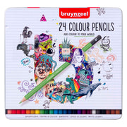 Bruynzeel kleurpotloden blik | 24 kleuren - afbeelding 2