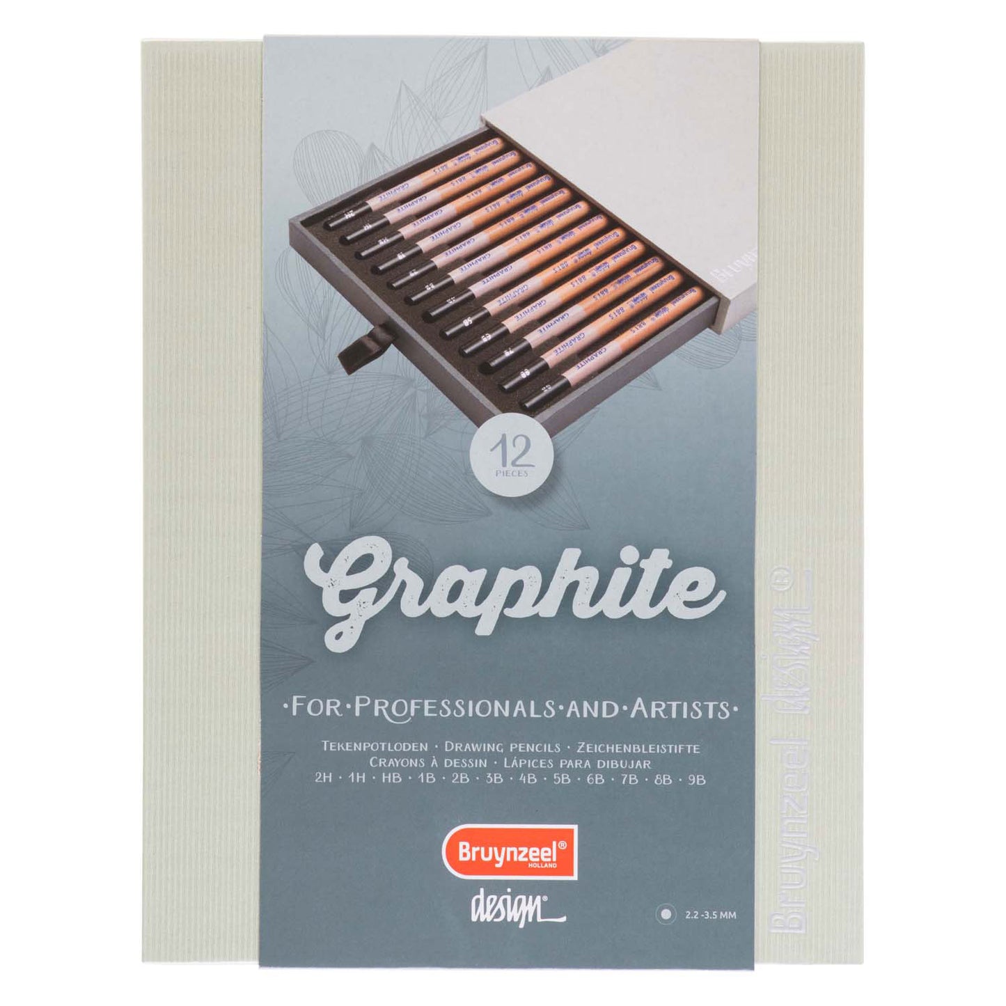 Bruinzeel Design Grafite Box 12 pezzi