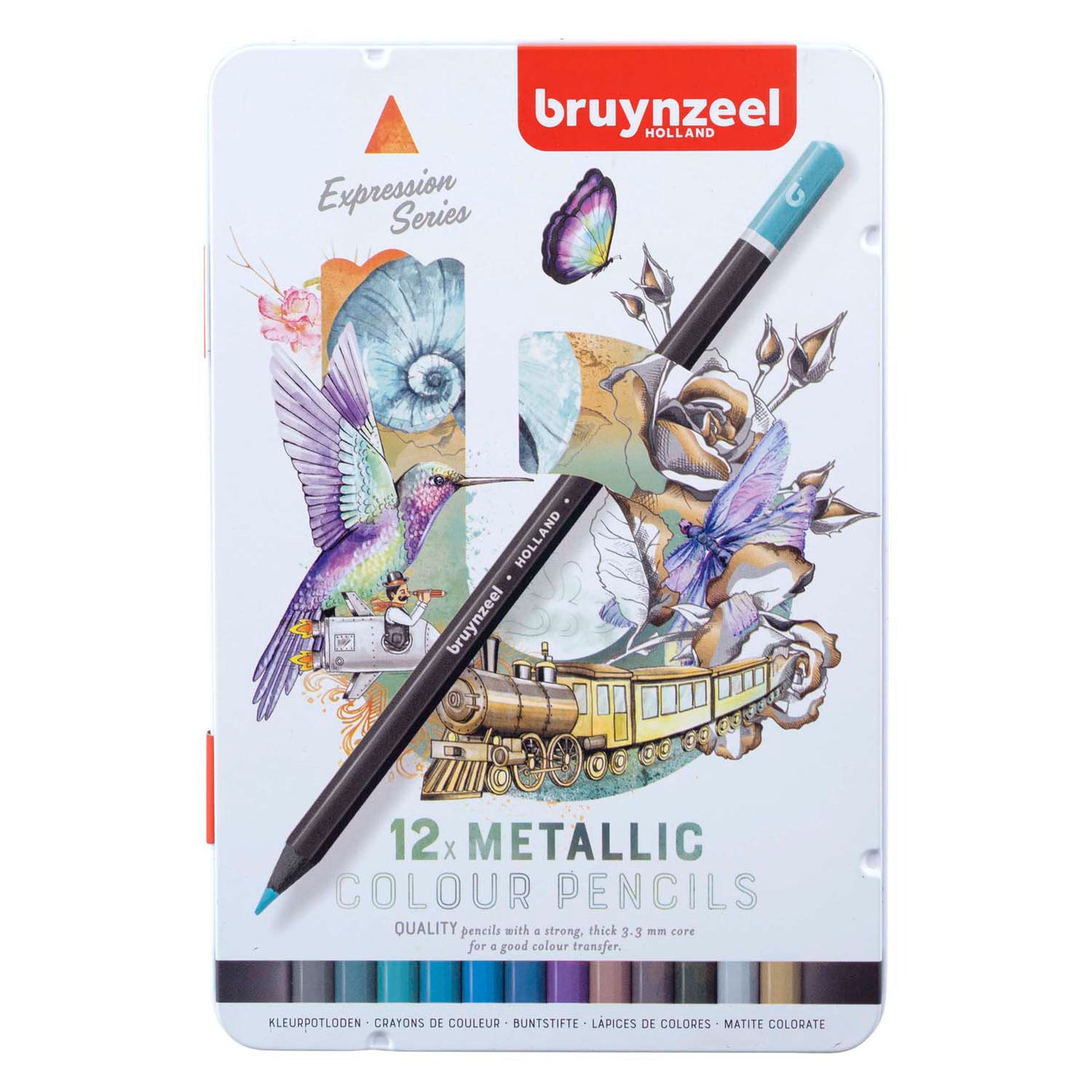 Colori di espressione di Bruynzeel tinte metalliche Blik 12