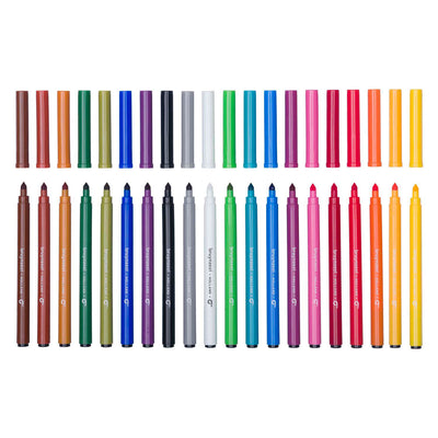 Bruynzeel Kids Super Point Felt -Ip Penne Set, 20 colori