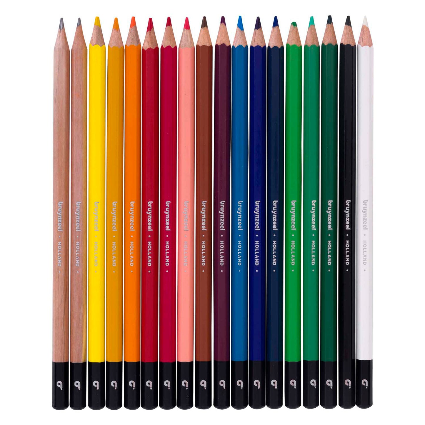 Lápices de color bruynzeel, 12 y 6 gratis