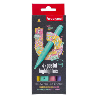 Penne di marcatura Bruynzeel imposta 4 colori