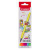 Bruynzeel fineliner set neon 6 colori