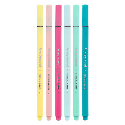 Bruynzeel Fineliner Set Light 6 Colori