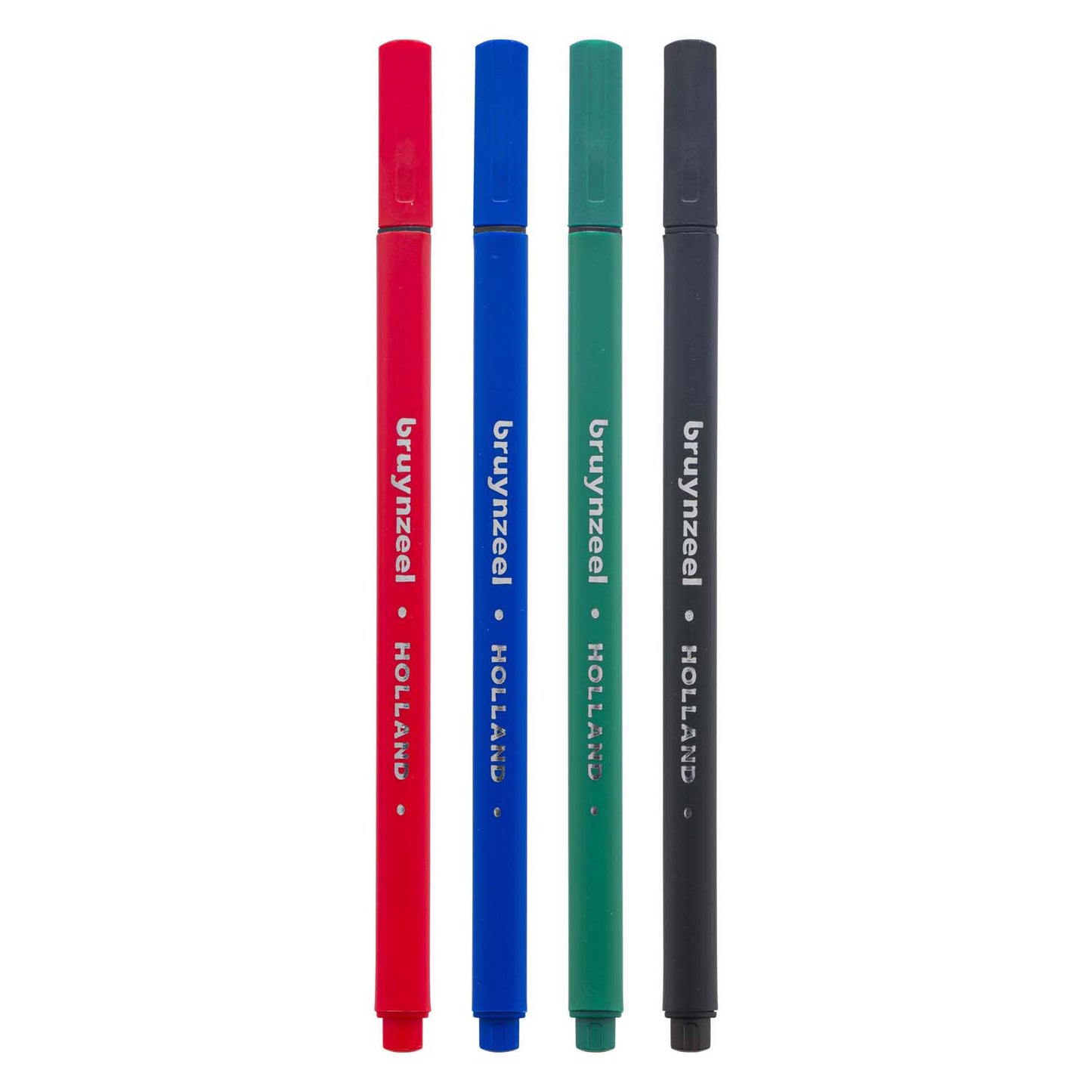 Bruynzeel fineliner set 4 kleuren
