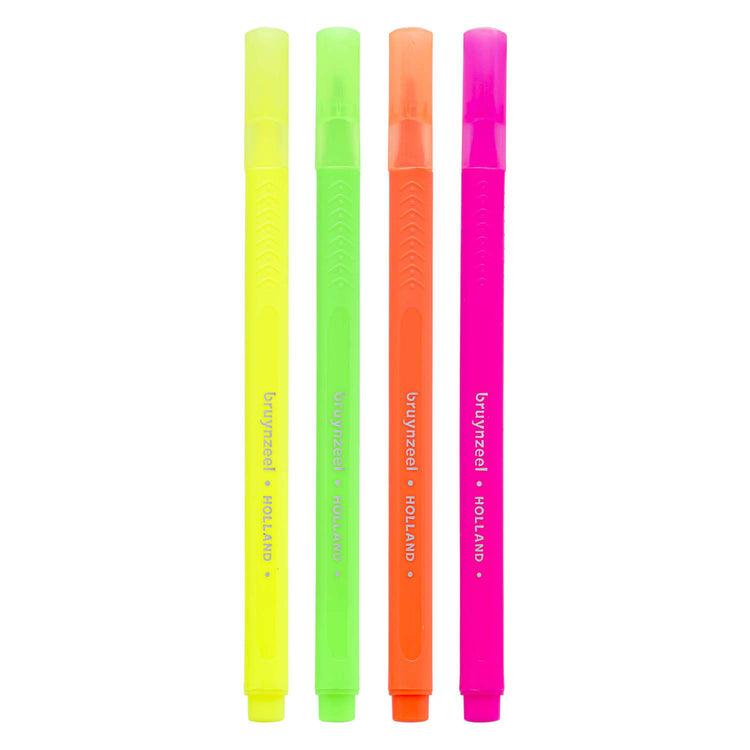 Bruynzeel Marking Pens Set estrecho 4 colores
