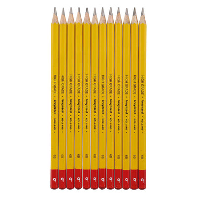 Bruynzeel Burotek 6B Graphite Pencil